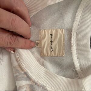 Free People Cream Sweater